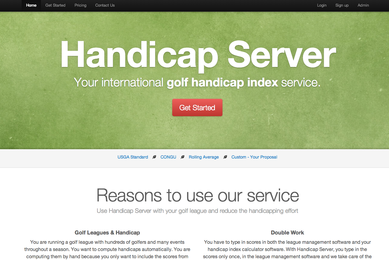 Handicapserver